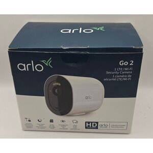Arlo Go 2 LTE Wi Fi Security Camera HD 1080p Rechargeable Battery Opened Box